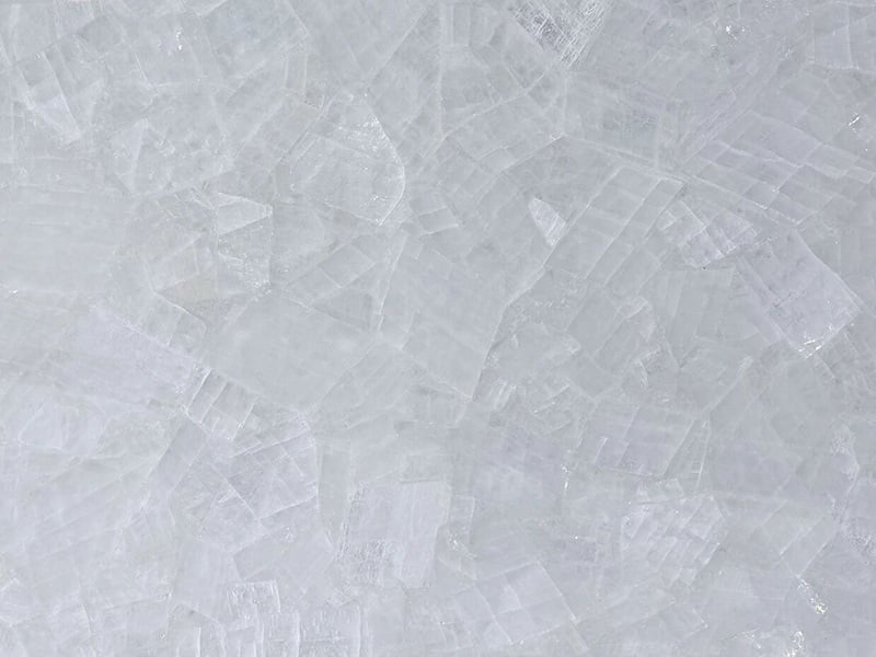 Crystal White Quartzite Slab