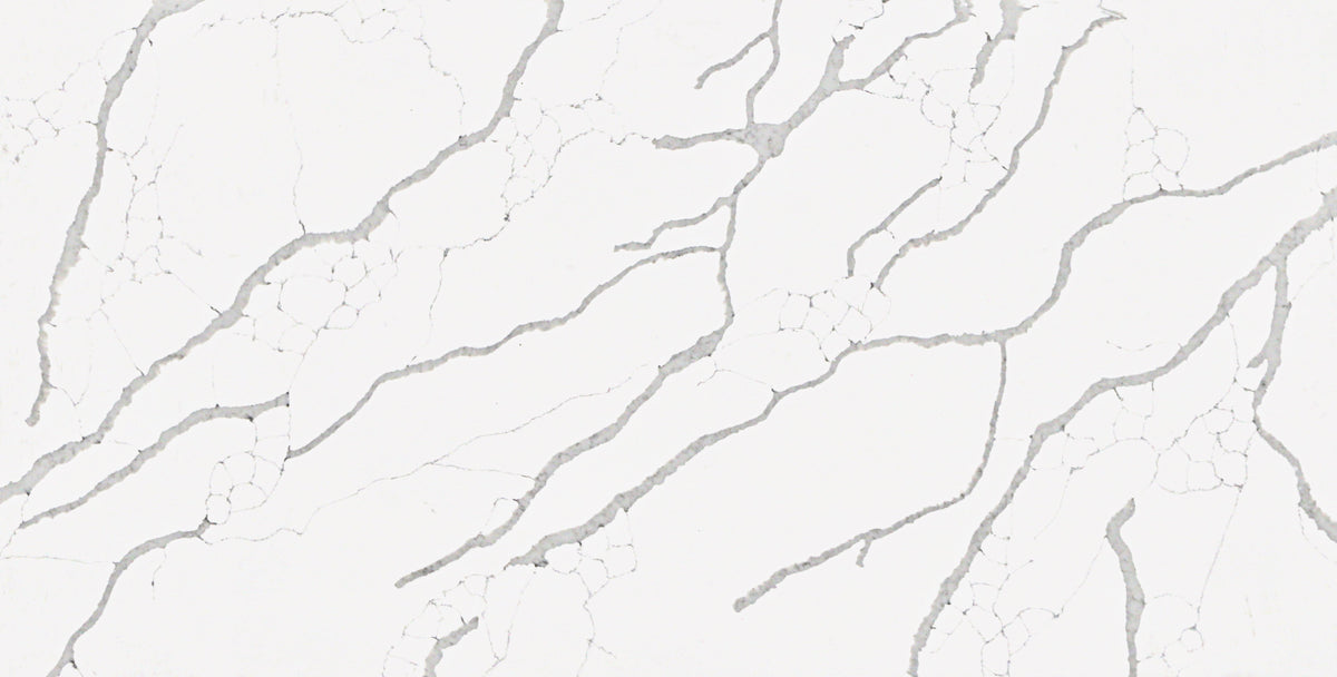 Artificial Calacatta White Quartz Stone Slab