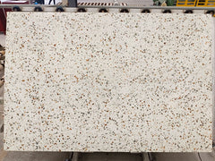 Artificial Color Crystal Beige Terrazzo Slab