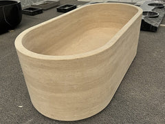 Beige Travertine Bathtub Supplier