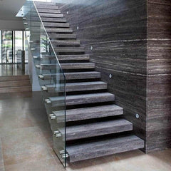 Black Travertine Slab