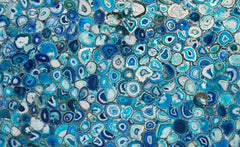 Blue Agate Semi Precious Stone Slab