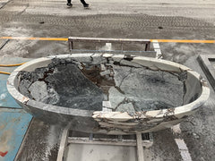 Chinese Bulgari Marble Bathroom Bathtub