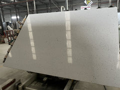 Crystal White Terrazzo Slab