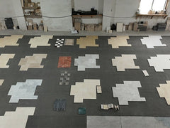Custom Limestone French Pattern Tiles