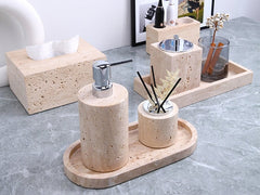 Natural Travertine Bathroom Accessories