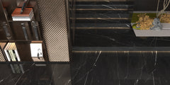 Black Nero Marquina Marble Slab