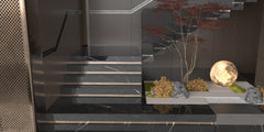 Black Nero Marquina Marble Slab