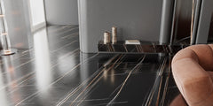 Black Sahara Noir Marble Slab