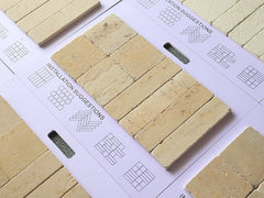 Tumbled Surface Beige Limestone Tile
