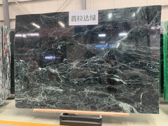 Green Verde Alpi Marble Slab