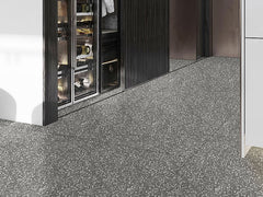 White Crystal Grey Terrazzo Slab