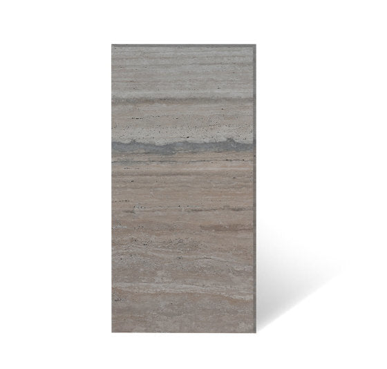 Silver Travertine Slab — slab appearance reference