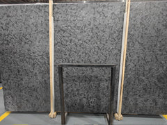 Leather Finish Versace Black Granite Slab